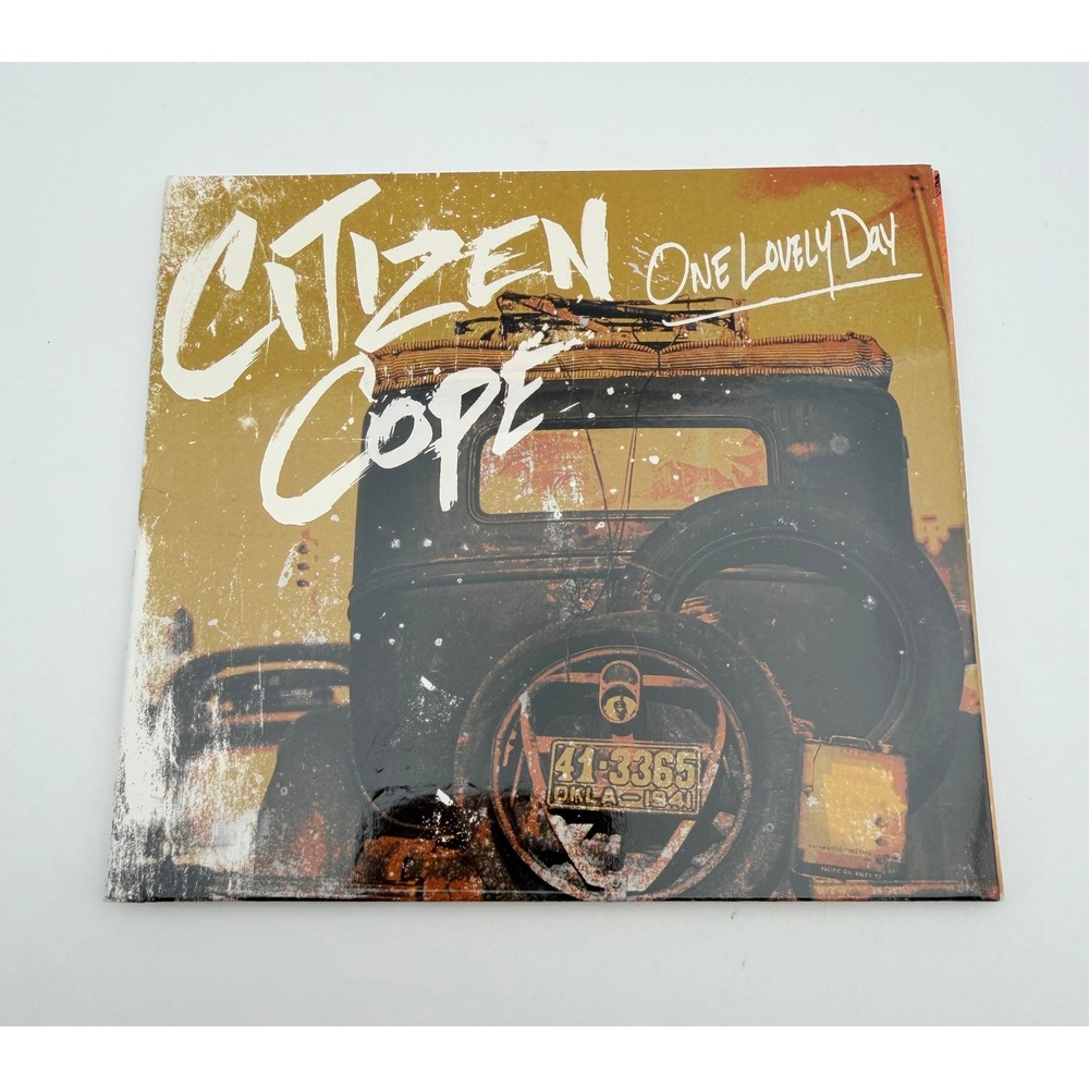 Citizen Cope One Lovely Day Signed CD Hand Autographed with Concert Used Pick